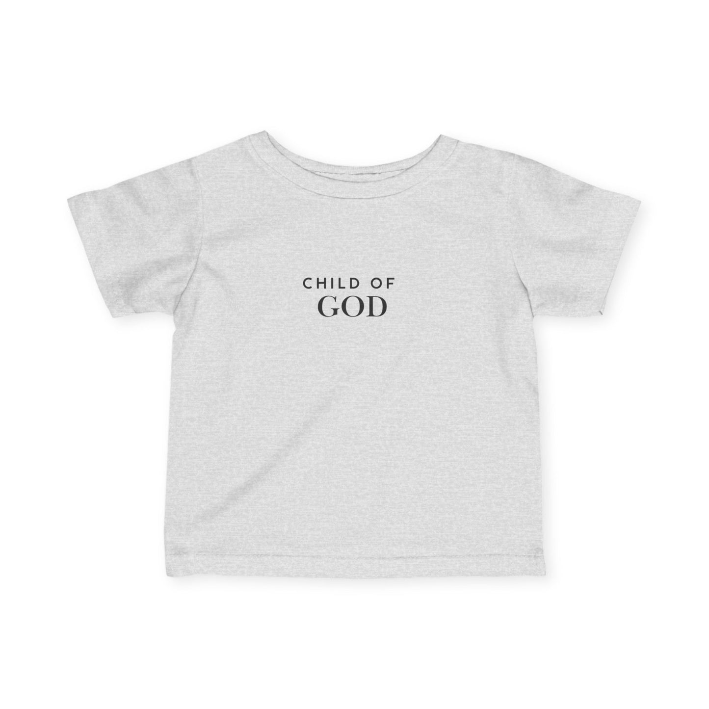 Infant Fine Jersey Tee - Child of God, Baby Shirt, Toddler Tee, Christian Apparel, Gift for New Parents, Baby Shower