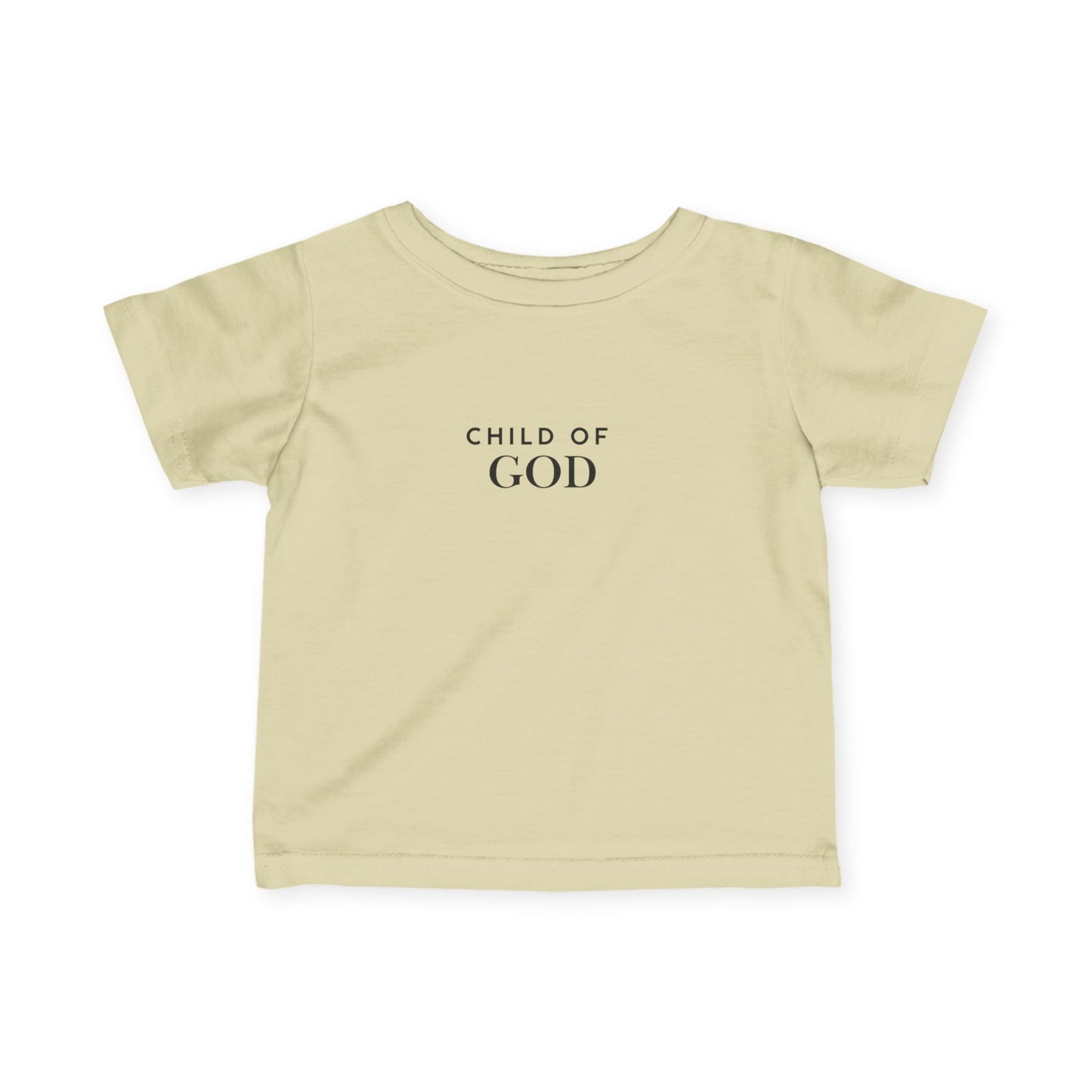 Infant Fine Jersey Tee - Child of God, Baby Shirt, Toddler Tee, Christian Apparel, Gift for New Parents, Baby Shower