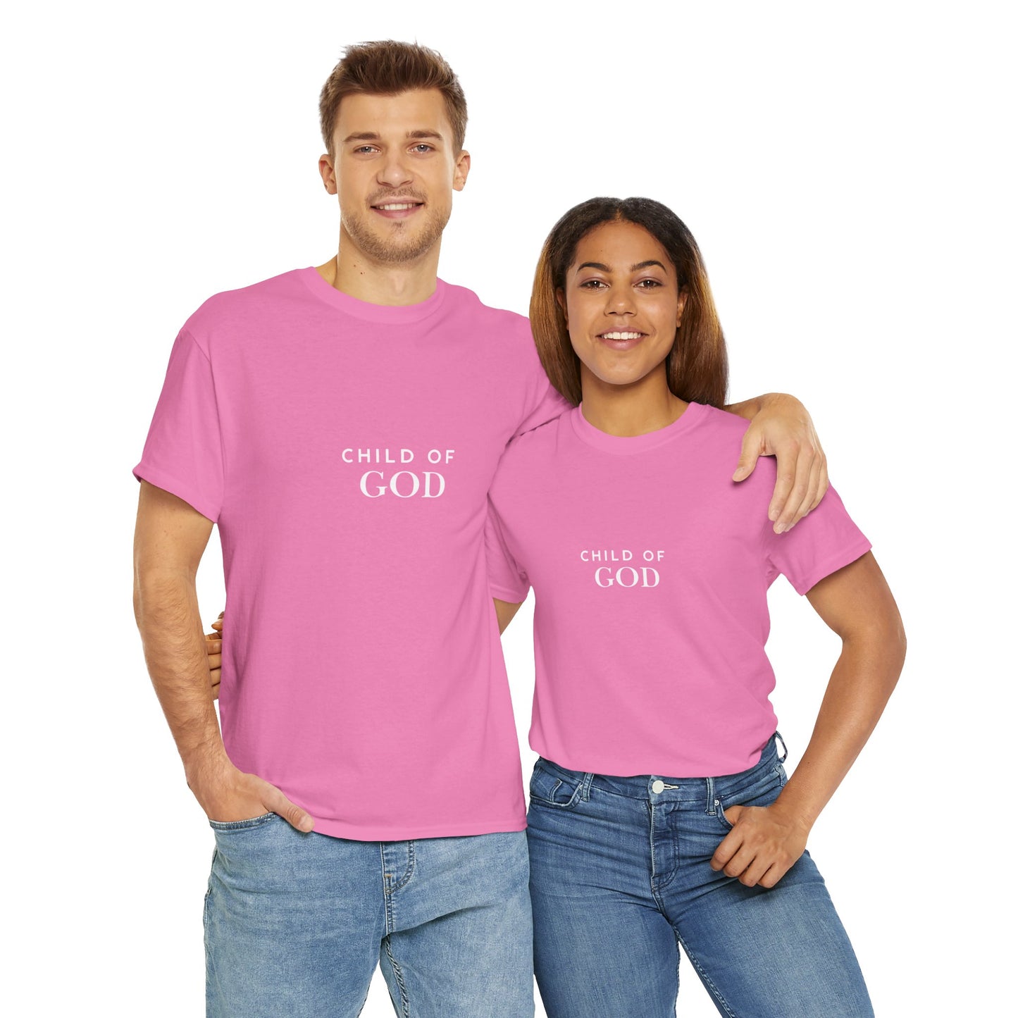Unisex Heavy Cotton Tee featuring ‘Child of God’ | Faith-Based Apparel, Christian T-Shirt, Religious Gift, Everyday Wear, Spiritual [...]
