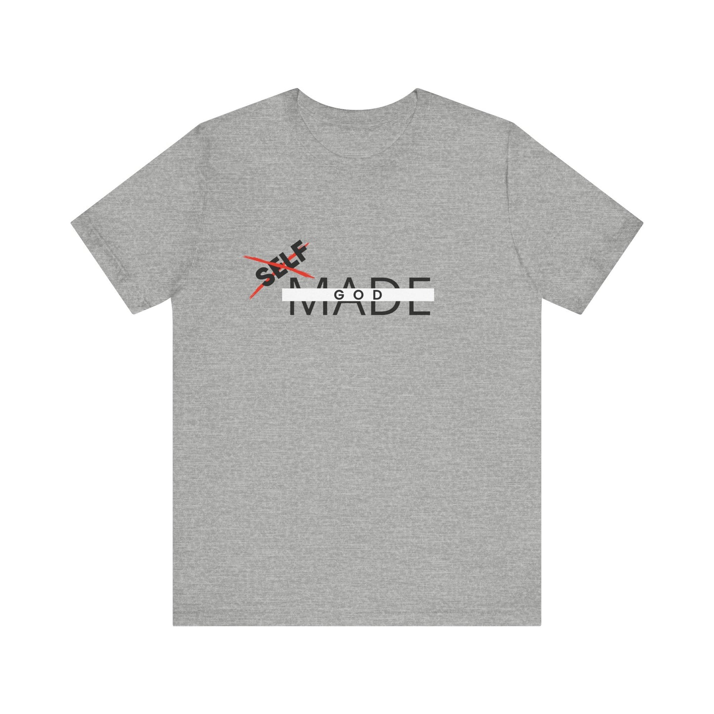 Self-Made Unisex Jersey Tee, Casual Wear, Gift for Entrepreneurs, Motivational T-Shirt, Everyday Essential