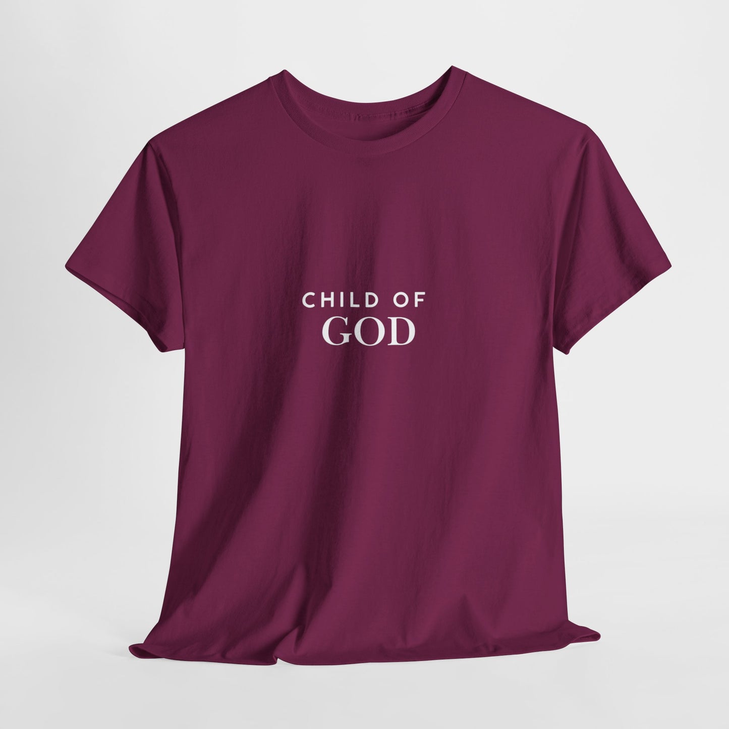 Unisex Heavy Cotton Tee featuring ‘Child of God’ | Faith-Based Apparel, Christian T-Shirt, Religious Gift, Everyday Wear, Spiritual [...]