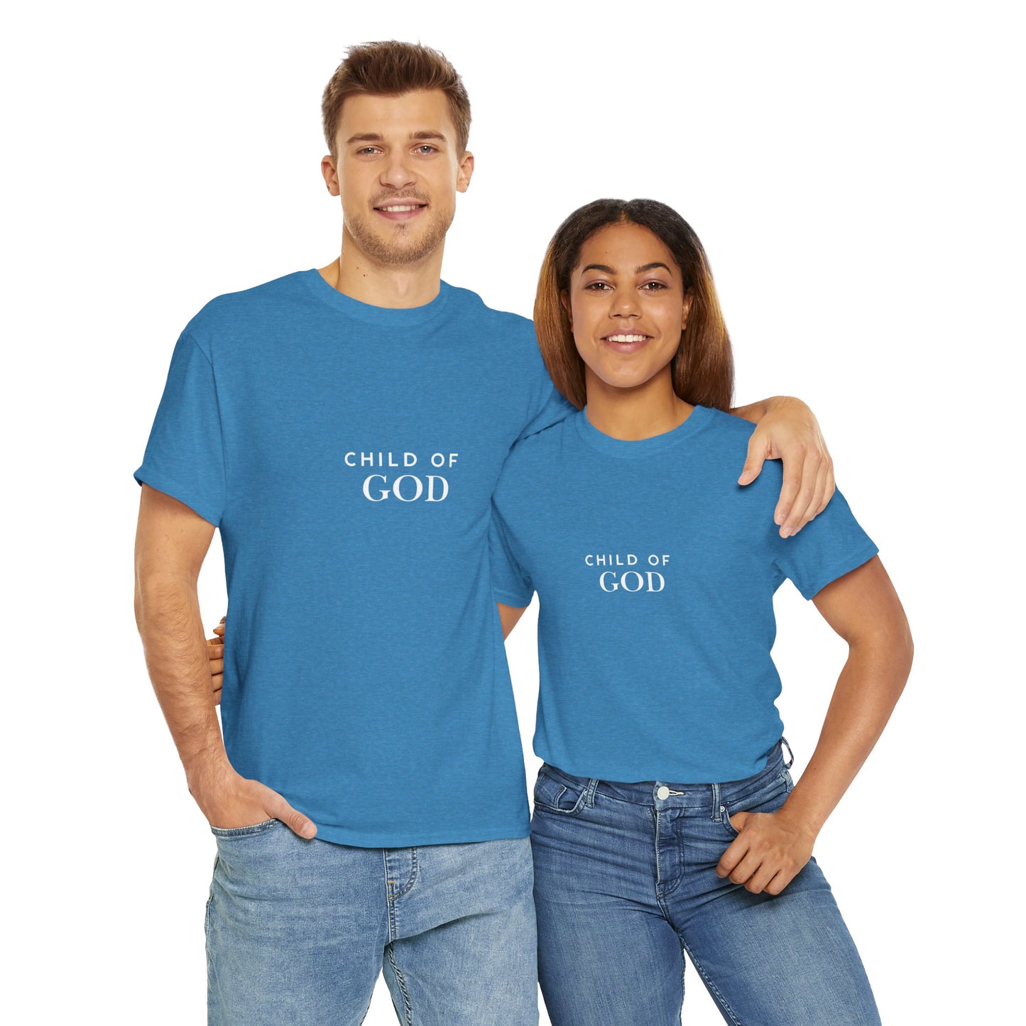 Unisex Heavy Cotton Tee featuring ‘Child of God’ | Faith-Based Apparel, Christian T-Shirt, Religious Gift, Everyday Wear, Spiritual [...]