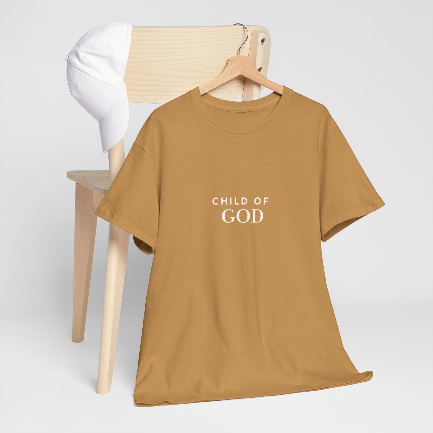 Unisex Heavy Cotton Tee featuring ‘Child of God’ | Faith-Based Apparel, Christian T-Shirt, Religious Gift, Everyday Wear, Spiritual [...]