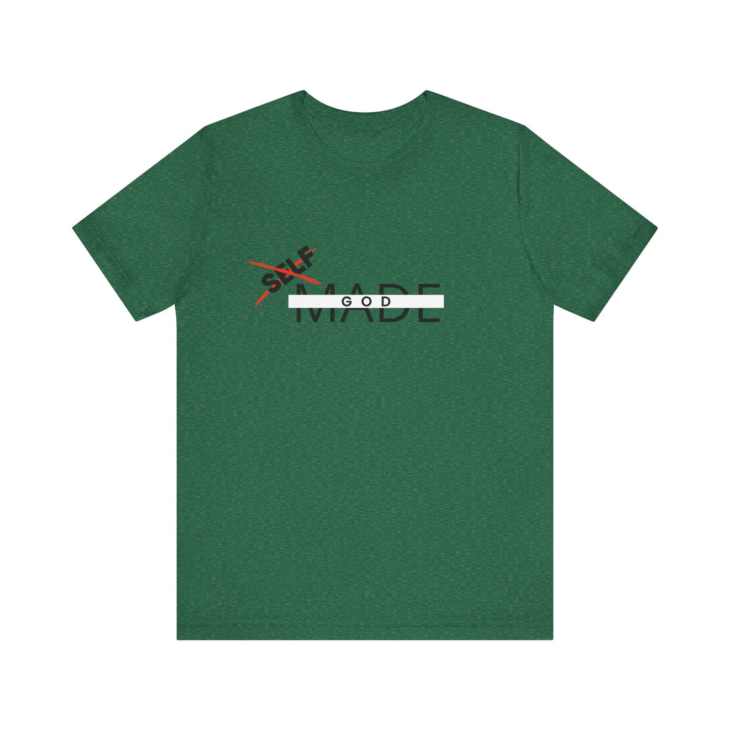 Self-Made Unisex Jersey Tee, Casual Wear, Gift for Entrepreneurs, Motivational T-Shirt, Everyday Essential