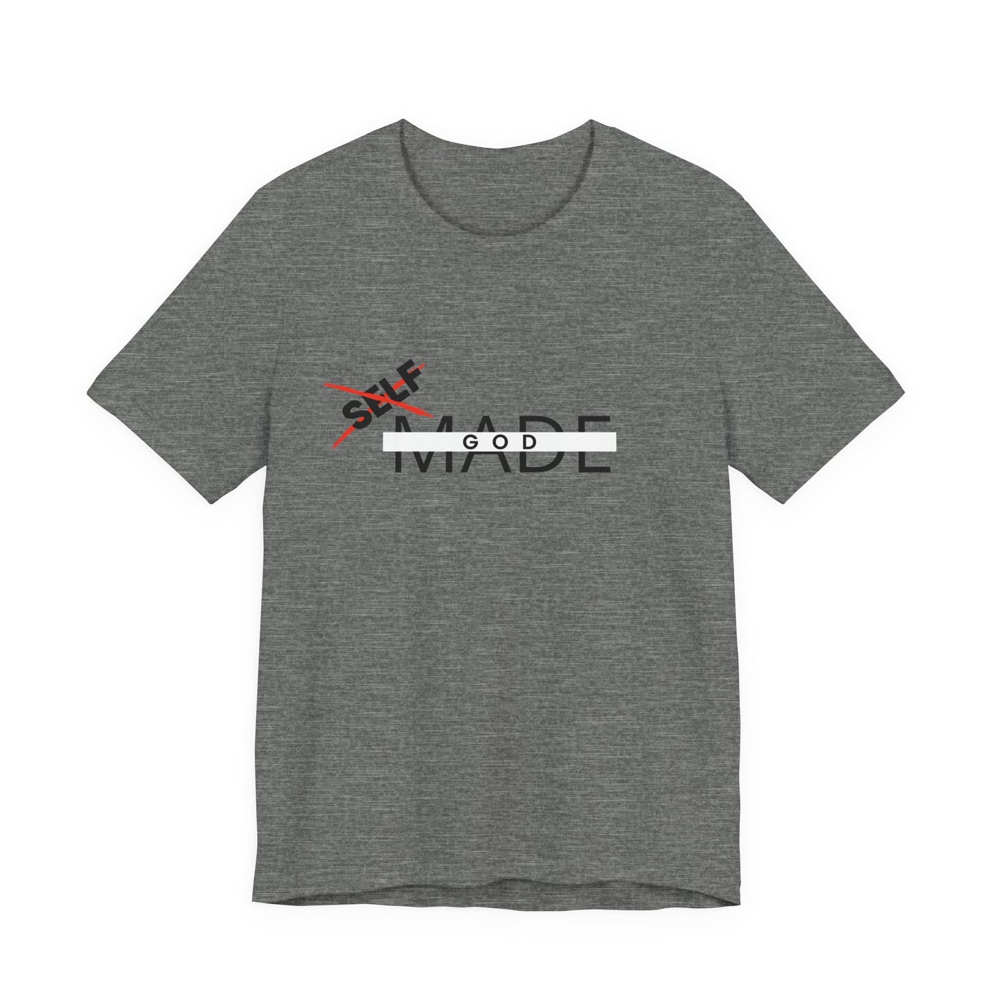 Self-Made Unisex Jersey Tee, Casual Wear, Gift for Entrepreneurs, Motivational T-Shirt, Everyday Essential