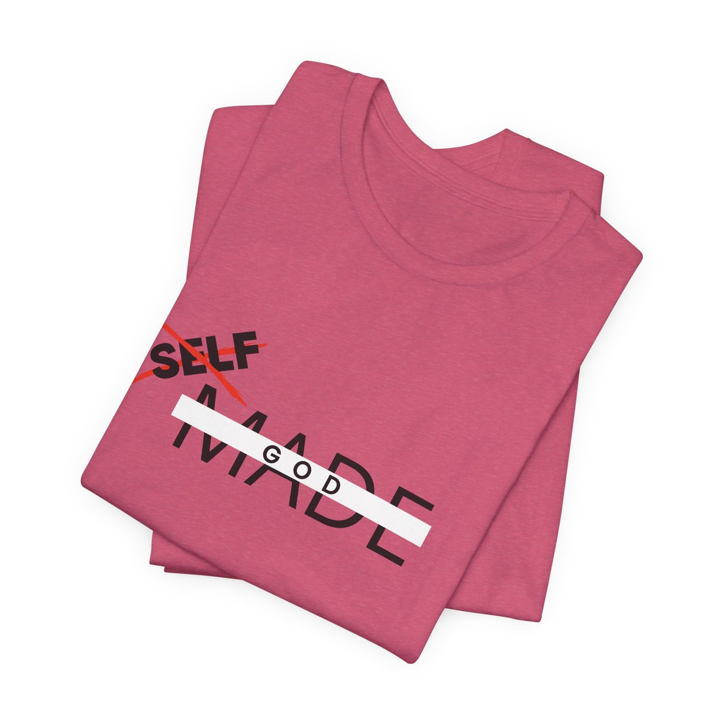 Self-Made Unisex Jersey Tee, Casual Wear, Gift for Entrepreneurs, Motivational T-Shirt, Everyday Essential