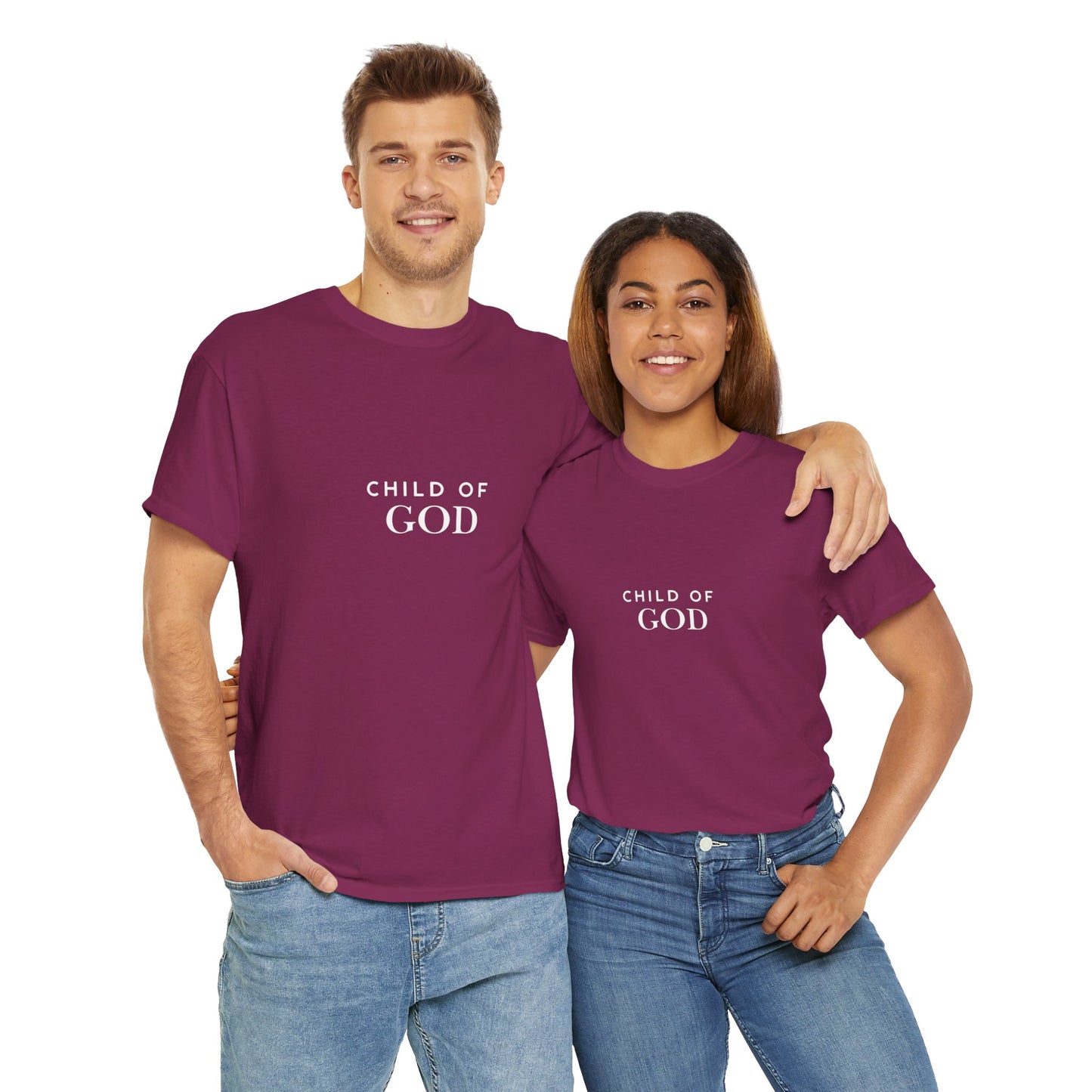 Unisex Heavy Cotton Tee featuring ‘Child of God’ | Faith-Based Apparel, Christian T-Shirt, Religious Gift, Everyday Wear, Spiritual [...]