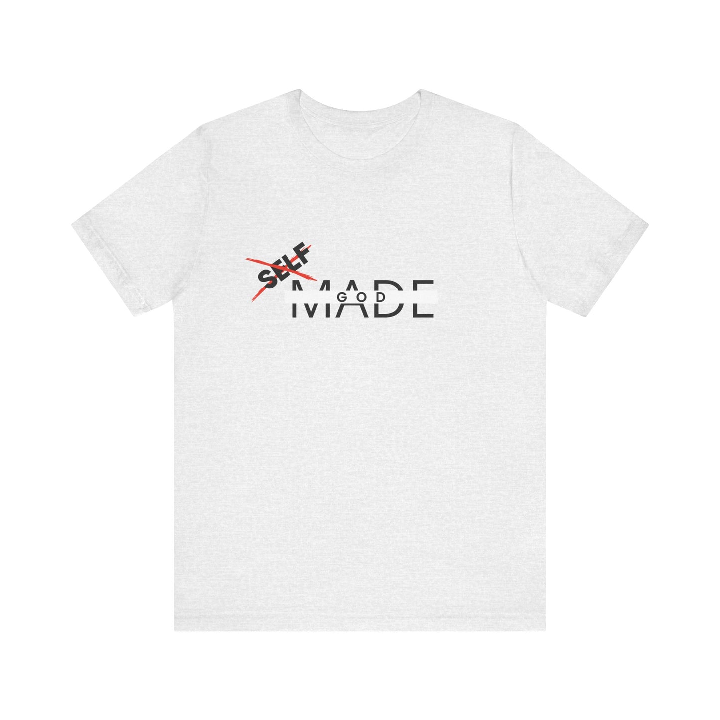 Self-Made Unisex Jersey Tee, Casual Wear, Gift for Entrepreneurs, Motivational T-Shirt, Everyday Essential