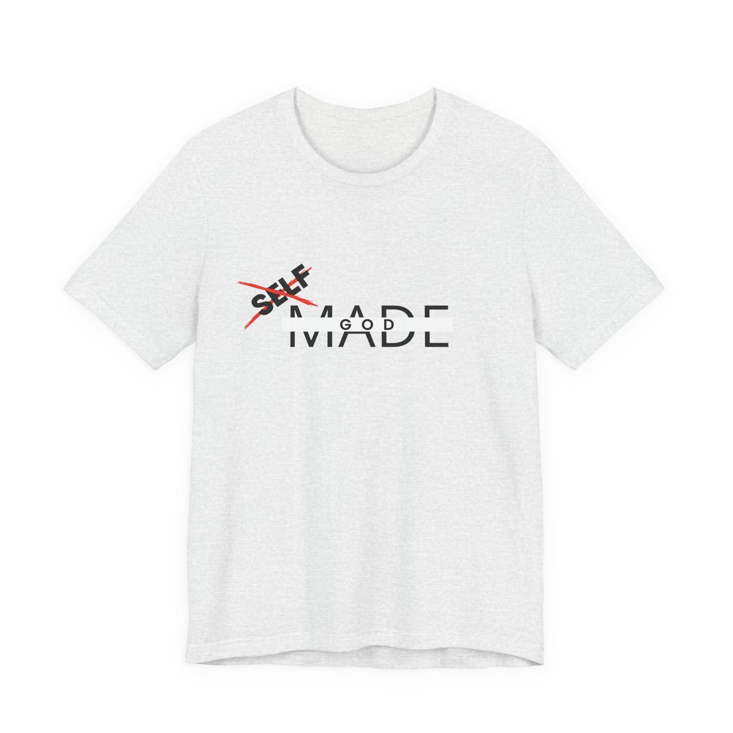 Self-Made Unisex Jersey Tee, Casual Wear, Gift for Entrepreneurs, Motivational T-Shirt, Everyday Essential
