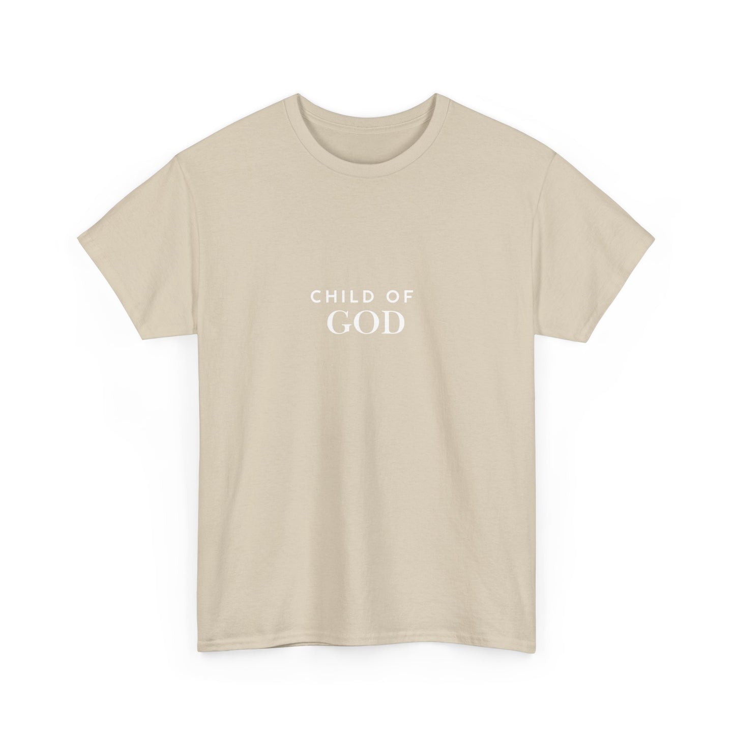Unisex Heavy Cotton Tee featuring ‘Child of God’ | Faith-Based Apparel, Christian T-Shirt, Religious Gift, Everyday Wear, Spiritual [...]