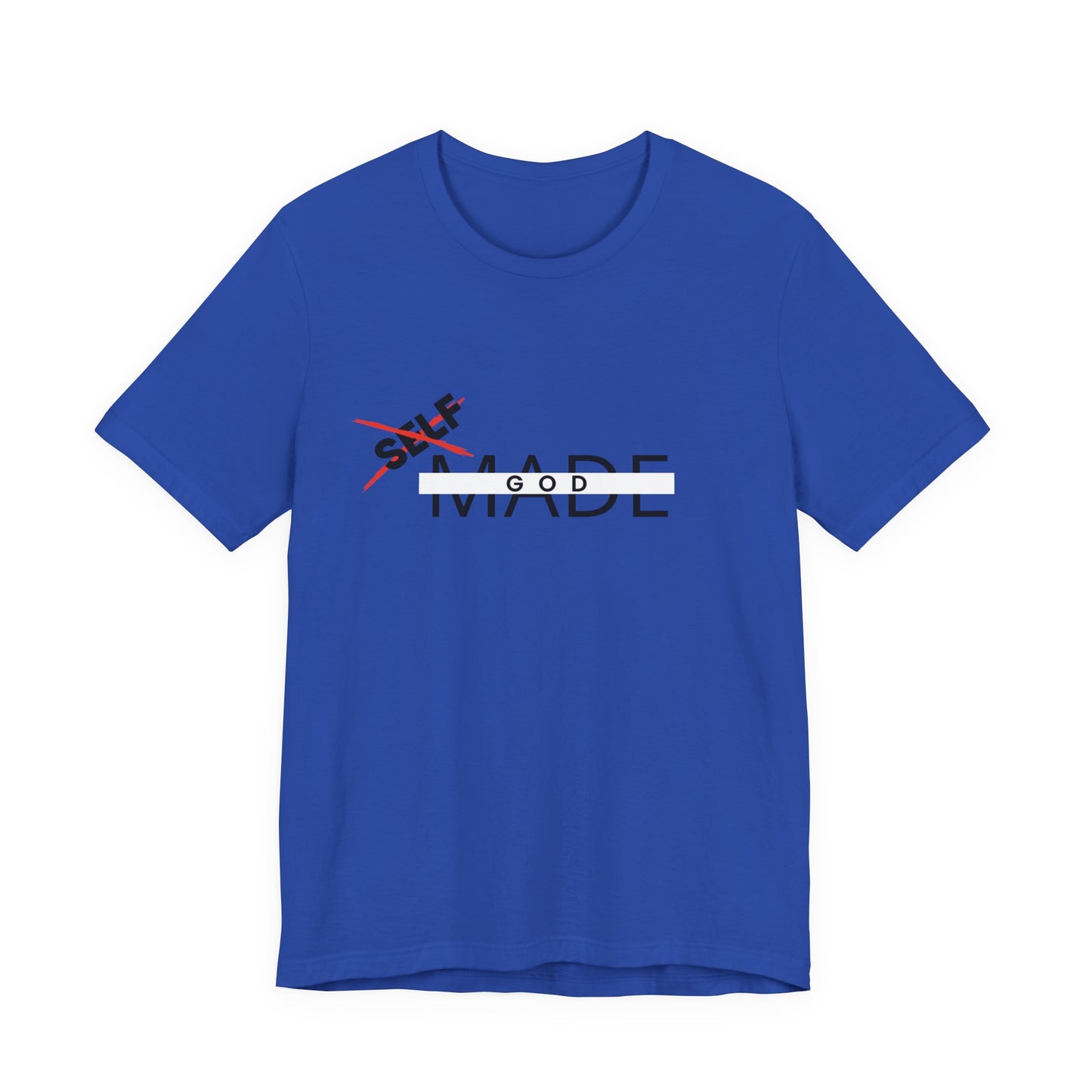 Self-Made Unisex Jersey Tee, Casual Wear, Gift for Entrepreneurs, Motivational T-Shirt, Everyday Essential