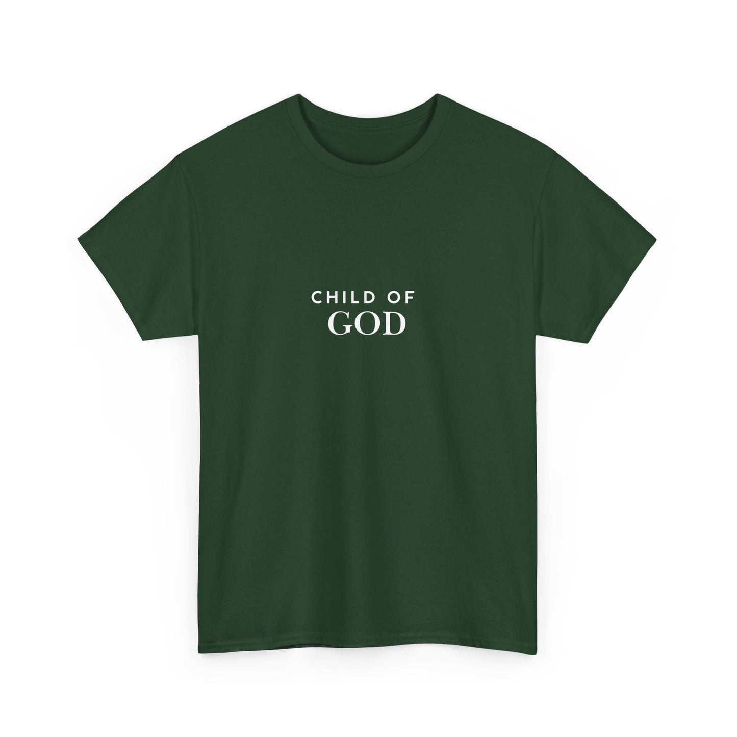 Unisex Heavy Cotton Tee featuring ‘Child of God’ | Faith-Based Apparel, Christian T-Shirt, Religious Gift, Everyday Wear, Spiritual [...]